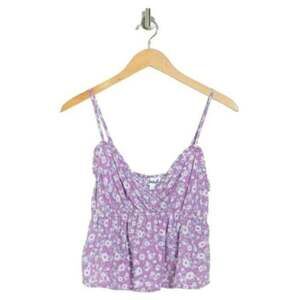 Abound Swing Cami Purple Windy Daisy Size Large NWOT $20 MSRP